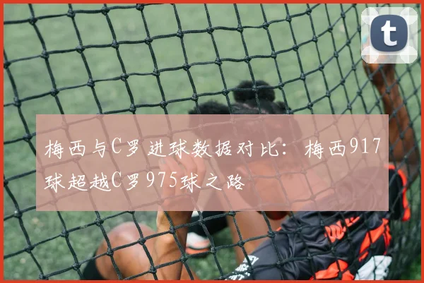 梅西与C罗进球数据对比：梅西917球超越C罗975球之路